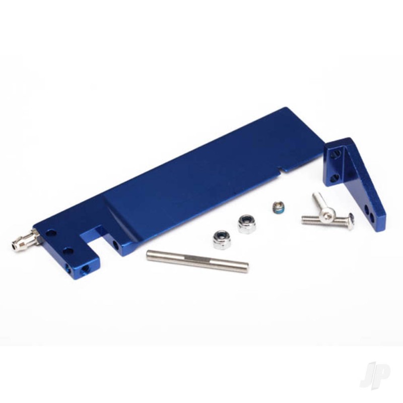 Traxxas Rudder / rudder arm / hinge pin / 3x15mm BCS (stainless) (2 pcs) / NL 3.0 (2 pcs) / 4x3mm BCS (stainless, with threadloc