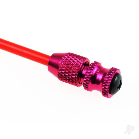 JP Antenna Pipe With Red Metal Anodised Base