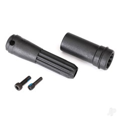 Traxxas Driveshafts, Center Front / 4mm screw pin (1pc) / 3x10 CS (1pc)