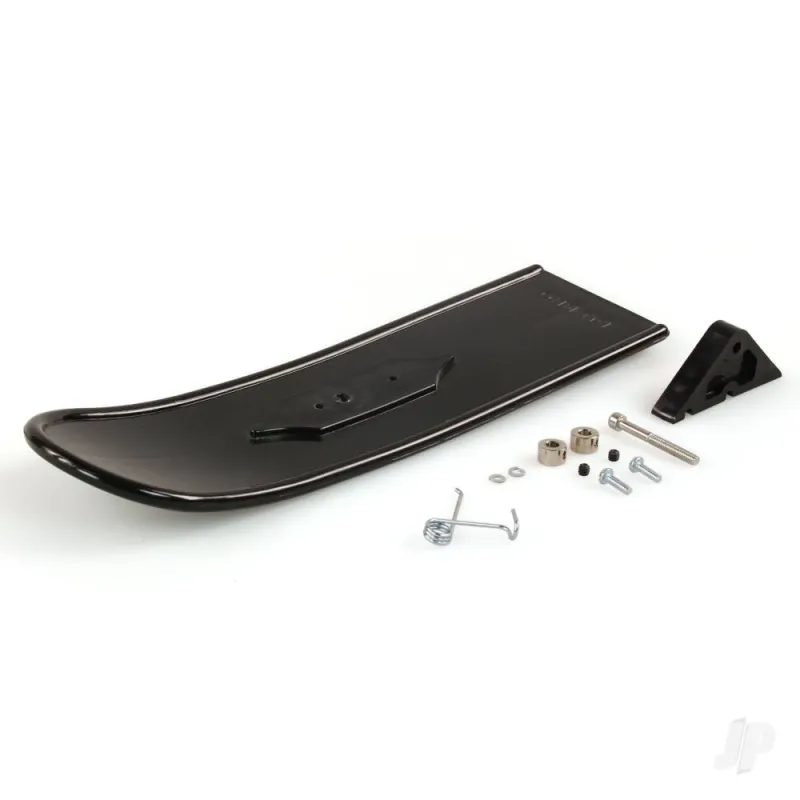 Dubro Snowbird Skis Nose, Black (1 pc per package)