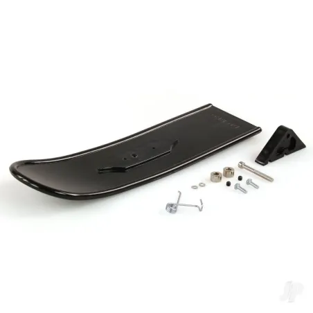 Dubro Snowbird Skis Nose, Black (1 pc per package)