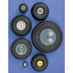 Dubro 1-3/4in diameter Treaded Surf Wheel (1 pair per card)