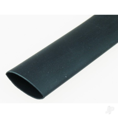 Dubro 3/8in Heat Shrink Tubing Black (3 pcs per package)