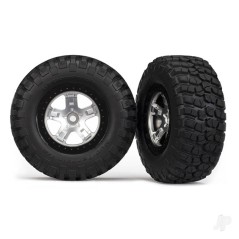 Traxxas Tyres and Wheels, Assembled Glued BFGoodrich Mud-Terrain T / A KM2 Tyres (2 pcs)