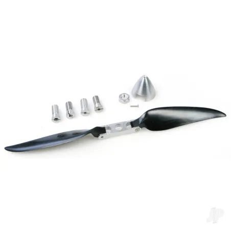 JP 10x8 Folding Propeller With 30mm CNC Aluminium Spinner