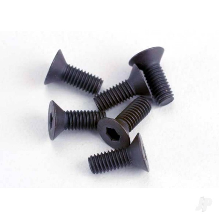 Traxxas Screws, 3x8mm countersunk machine (6 pcs) (hex drive)