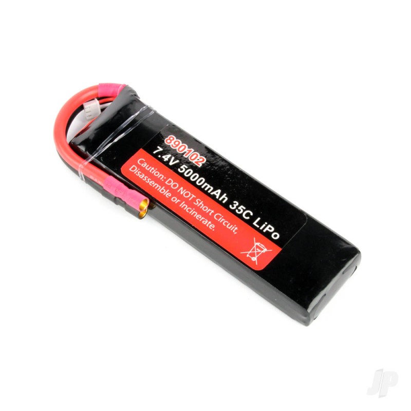Joysway LiPo 2S 5000mAh 7.4V 40C Battery Pack