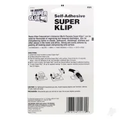 Super Glue Self Adhesive Super Klip (4 pcs)