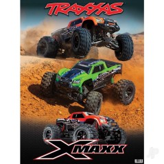 Traxxas X-Maxx Orange 36x48 Window Graphics