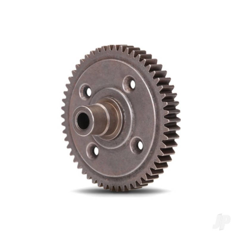 Traxxas Spur Steel, 54-tooth (0.8 metric pitch, compatible with 32-pitch) (requires 6780 Center Differential)