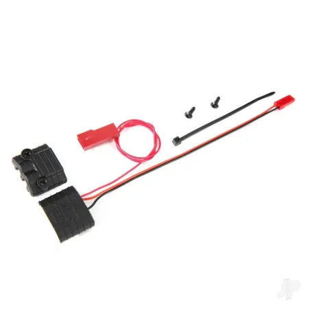 Traxxas Connector, power tap (with voltage sensor)/ wire tie/ 2.6x8 BCS (2)