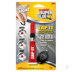Super Glue Zap IT with Blue Light Activator