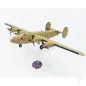 Atlantis Models 1:92 B-24J Bomber Buffalo Bill with Swivel Stand