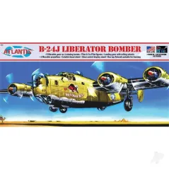 Atlantis Models 1:92 B-24J Bomber Buffalo Bill with Swivel Stand