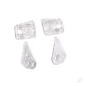 Traxxas Lenses, headlight (2), tail light (2) (fits 9710 body)