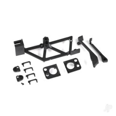 Traxxas Door handles (4)/ light mounts, front (left & right)/ light retainers, front bumper (left & right)/ fuel cap/ snorkel/ s