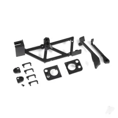 Traxxas Door handles (4)/ light mounts, front (left & right)/ light retainers, front bumper (left & right)/ fuel cap/ snorkel/ s