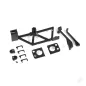 Traxxas Door handles (4)/ light mounts, front (left & right)/ light retainers, front bumper (left & right)/ fuel cap/ snorkel/ s