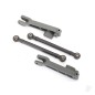 Traxxas Linkage, sway bar, Rear (2 pcs) (assembled with hollow balls) / sway bar arm (left & right)