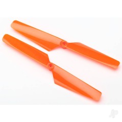 Traxxas Rotor blade Set, orange (2 pcs) / 1.6x5mm BCS (2 pcs)
