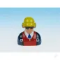 JP Pilot Red/Blue/Yellow Cap (Painted) P27