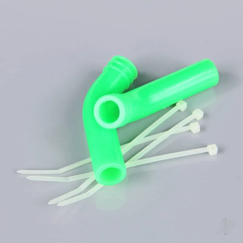 JP Exhaust Deflector Large 60-140 Size (Green) (2 pcs)