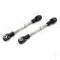 Traxxas Linkage, steering (Revo 3.3) (3x50mm Turnbuckle) (2 pcs) / rod ends (Short) (4 pcs) / hollow balls (4 pcs)