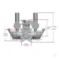 Stinger Engines 30cc Petrol 2-Stroke Twin Cylinder Engine Stinger Engines 30cc Petrol 2-Stroke Twin Cylinder Engine