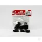 Guillow 1 1/2in Plastic Half Wheel (8 1/2 wheels)