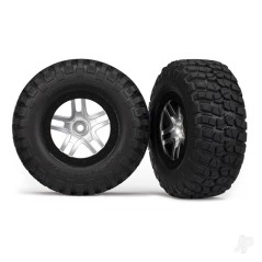 Traxxas Tyres and Wheels, Assembled Glued BFG Mud-Terrain Tyres (2 pcs)