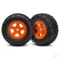 Traxxas Tyres and Wheels, Assembled Glued SCT Off-Road Racing Tyres (1 Each, Right and Left)