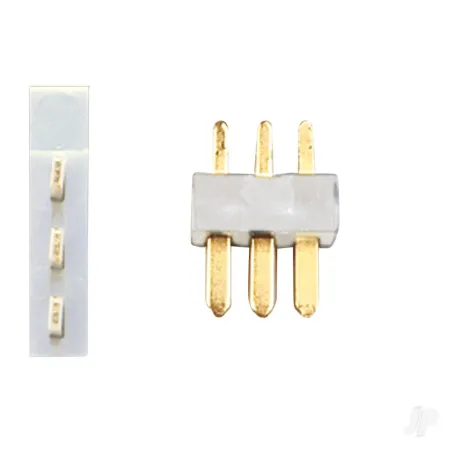 Multiplex Flat plug 3pin/5pcs (MP)