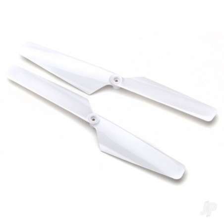 Traxxas Rotor blade Set, white (2 pcs) / 1.6x5mm BCS (2 pcs)