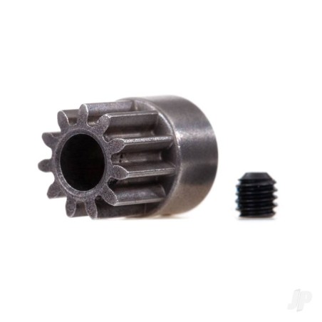 Traxxas Gear, 11-T Pinion (0.8 Metric Pitch, Compatible with 32-Pitch) (Fits 5mm Shaft) / Set Screw