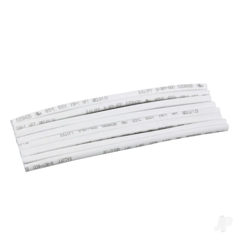 Radient Heat Shrink Tubing, 3.1mm x 100mm, 1/8x4in (8 pcs)