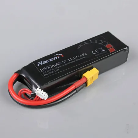 Volantex LiPo 3S 2600mAh 11.1V XT60 Battery (Atomic Cat)