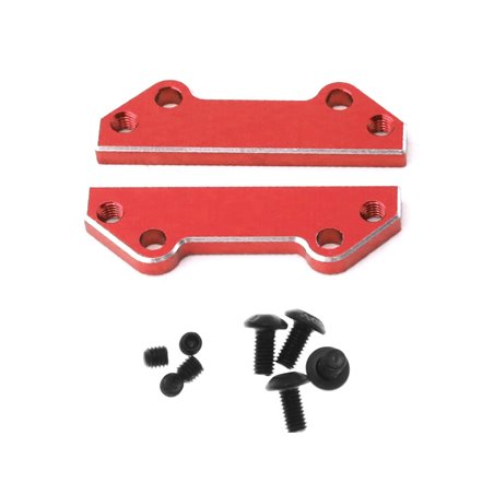 Sway Bar Mount Front & Rear, Red Aluminum, 4S