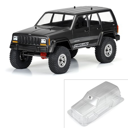 1/10 2001 Jeep Cherokee Clear Body 12.3" (313mm) Wheelbase C
