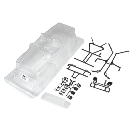 1/10 1979 Toyota Land Cruiser FJ40 Clear Body/Cage 12.3" WB