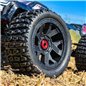 1/6 Brutus F/R 5.7" Monster Truck Tires MTD 24mm Black Rippe