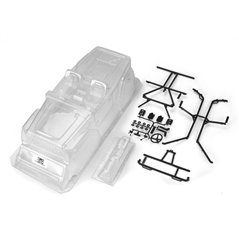 1/10 2004 Jeep LJ Clear Body/Trail Cage 12.3" Wheelbase Craw
