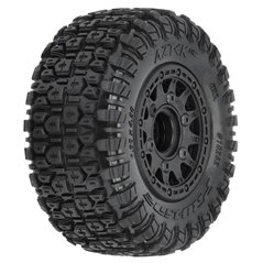 1/10 Aztek M2 F/R 2.2"/3.0" SC MTD 12mm & 14mm Black Raid Wh