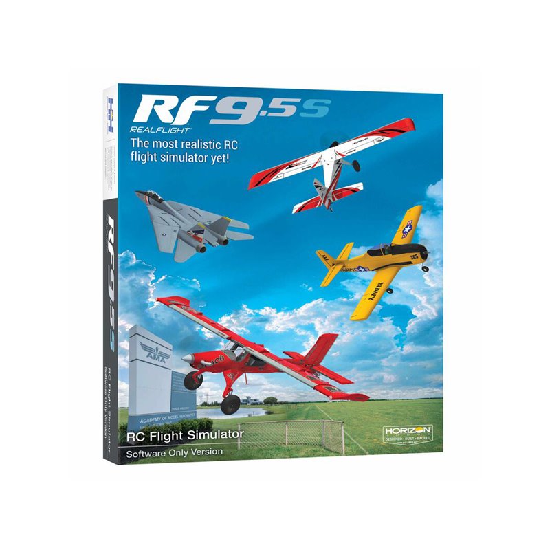 RealFlight 9.5S Flight Sim Software Only RealFlight 9.5S Flight Sim Software Only