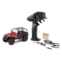 1/30 SCX30 Jeep CJ-7 GenRight 4X4 RTR, Red