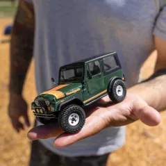 1/30 SCX30 Jeep CJ-7 Renegade 4X4 RTR, Green