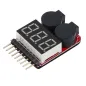 RC Lipo Battery Low Voltage Alarm 1S-8S Buzzer Indicator Checker Tester LED RC Lipo Battery Low Voltage Alarm 1S-8S Buzzer Indicator Checker Tester LED