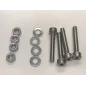 m4 x 25mm socket head screws nuts and wahsers x 4