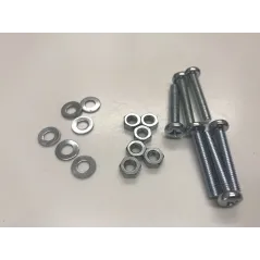 M4 X 25MM pan head screws nuts and washers x 4