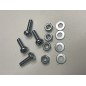 m6 x 30mm Pan Screw head nuts and washers x 4