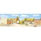 Peco Medium background Market Town Extensions 178mm x 559mm (7in x 22in)